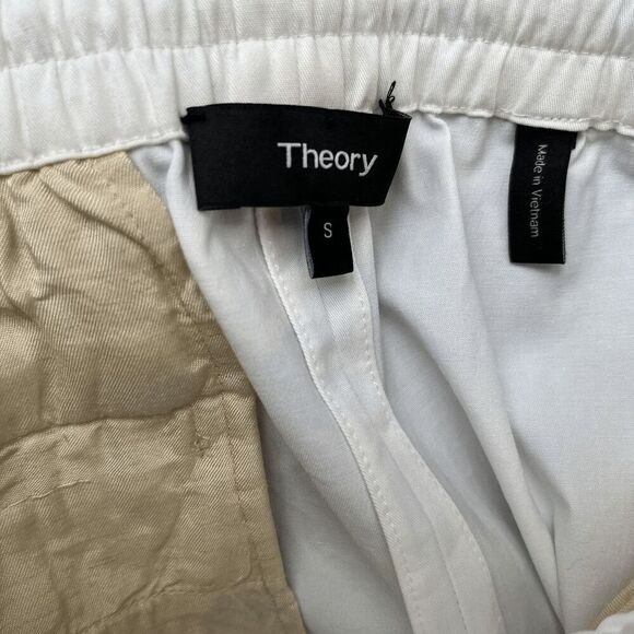 Theory White Easy Trouser Classic Chino Pants | Size Small - Picture 10 of 10